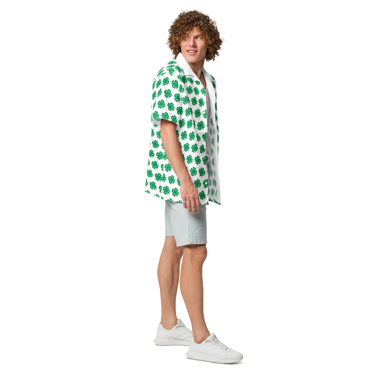 Denton County 4-H Unisex button shirt