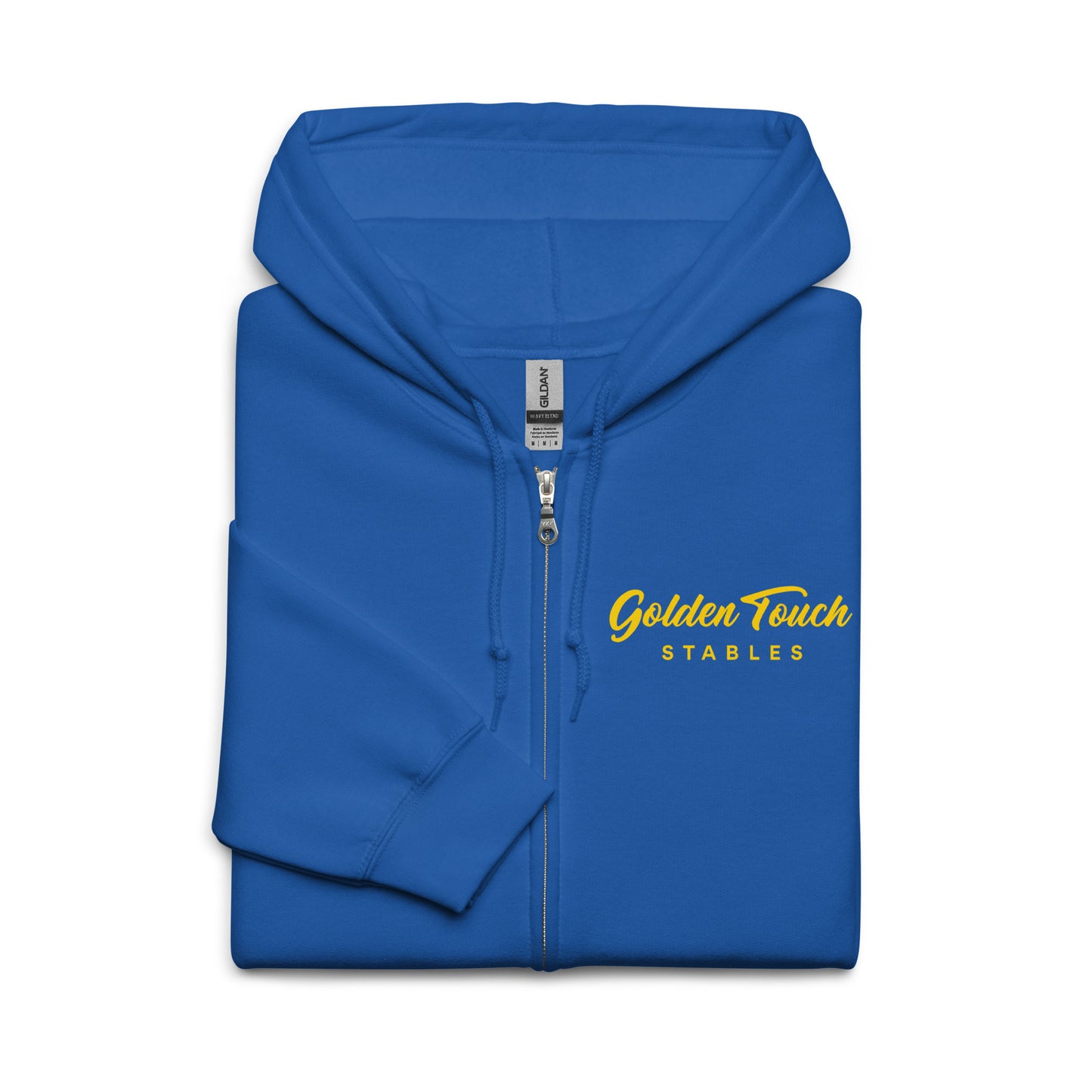 Golden Touch Stables heavy blend zip hoodie (Unisex)