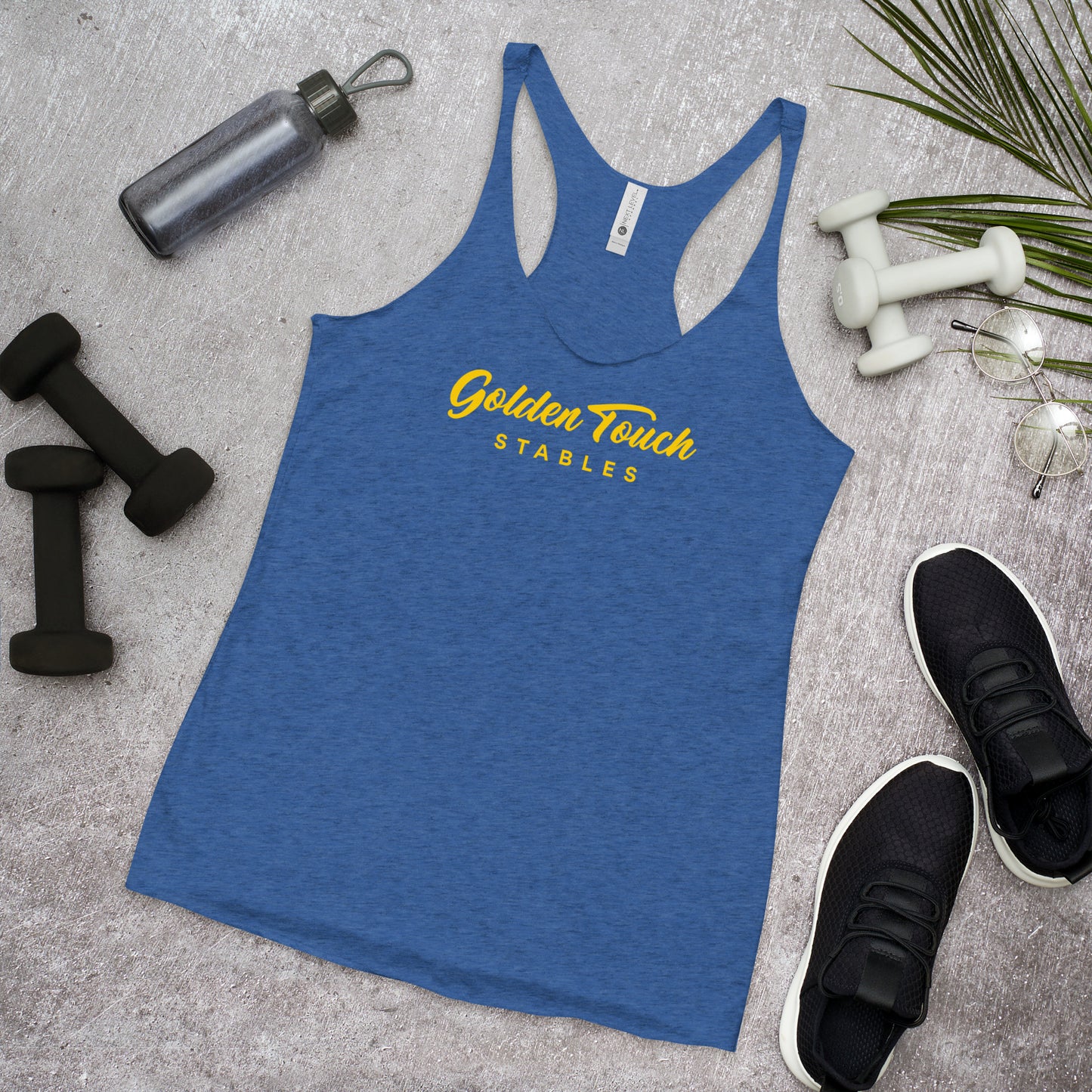 Golden Touch Stables (Women's Racerback Tank)