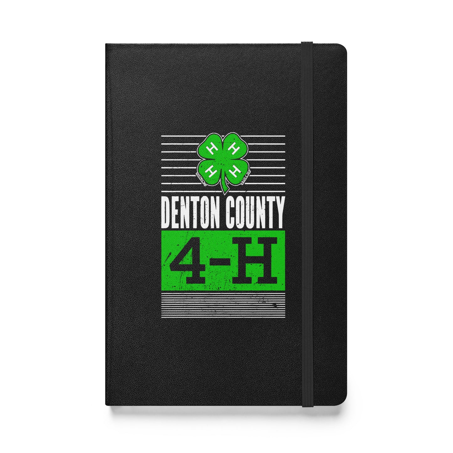 Denton County 4-H Hardcover bound notebook