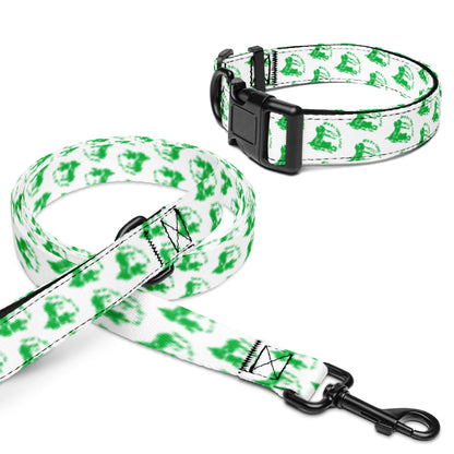 Silver Saddle 4-H Club branded Pet collar & leash