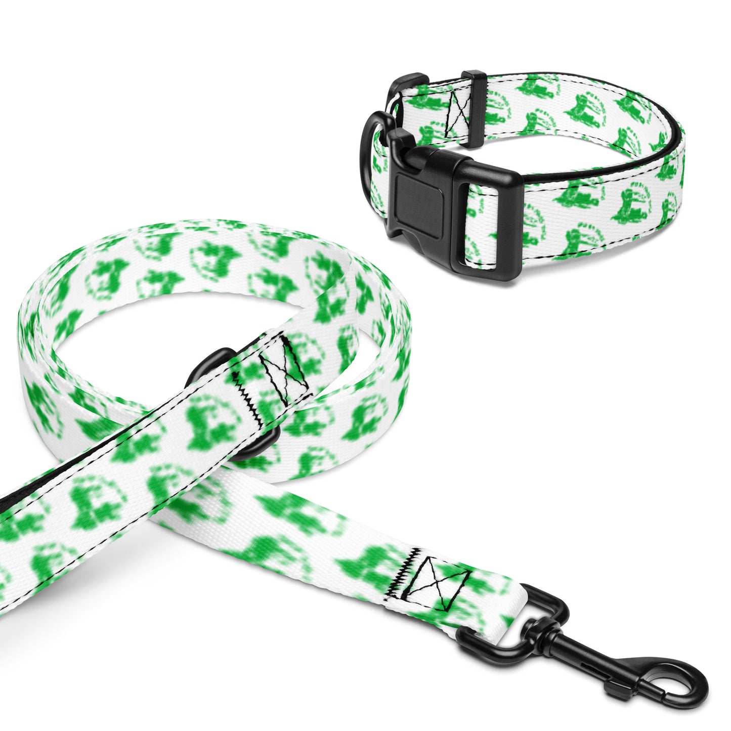 Silver Saddle 4-H Club branded Pet collar & leash